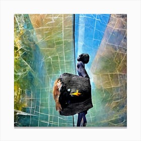 Stained Glass Art Canvas Print