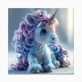 Cute Unicorn 848 Canvas Print