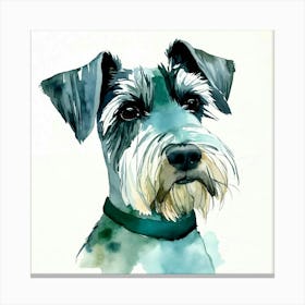 Schnauzer Canvas Print Canvas Print