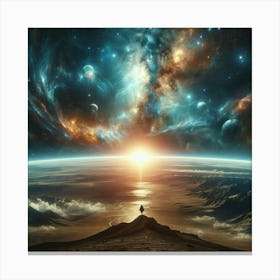 Spacescape Canvas Print