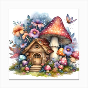 Fairy House 3 Canvas Print