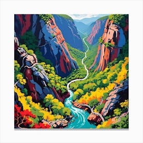 DEVIL'S GORGE Canvas Print