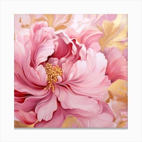 Pink Peony 2 Canvas Print