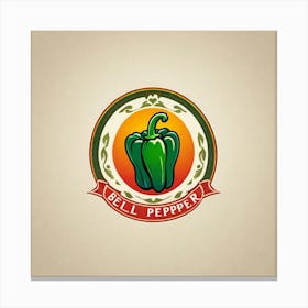 Bell Pepper Logo Canvas Print