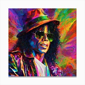 Michael Jackson Painting Canvas Print