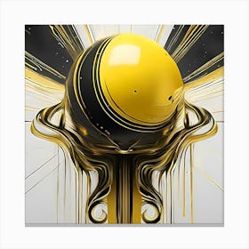 Abstract Sphere Canvas Print