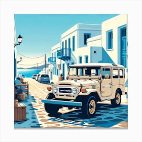 Toyota Land Cruiser 1 Canvas Print