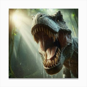 Jurassic Park 8 Canvas Print