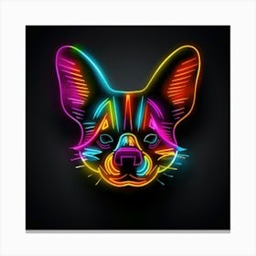 Neon Corgi Dog Toile