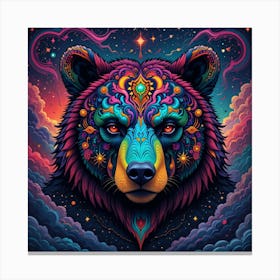 Bear In The Sky 1 Canvas Print