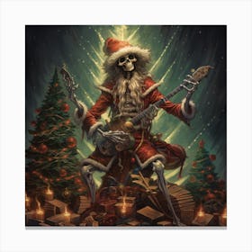 Merry Christmas! Christmas skeleton 33 Canvas Print