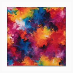 BB Borsa Multicolor Splatter Canvas Print