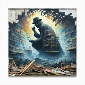 'The Detective' Canvas Print