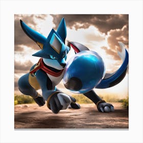 Pokemon X And Y 6 Canvas Print