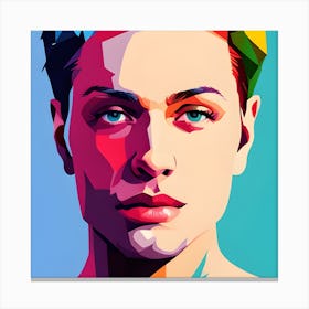 Portrait Of A Woman Canvas Print