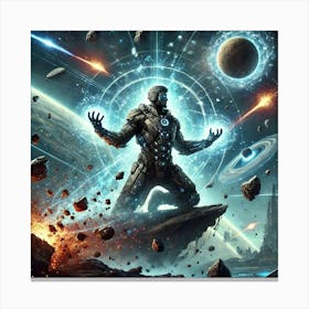 Archon Vexis Sci Fi Canvas Print