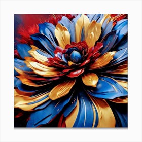 Night Flower Canvas Print