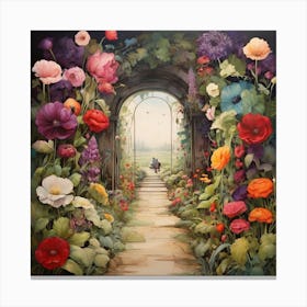 Garden Path 4 Canvas Print