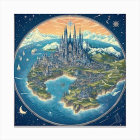 A Fantastical Land 13 Canvas Print