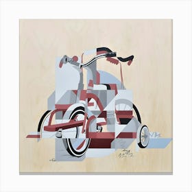 Tricycle Pause Take Me Far Canvas Print