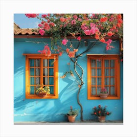 Turkish House Canvas Print