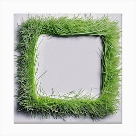 Grass Frame Canvas Print