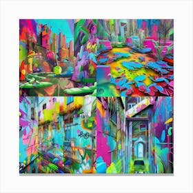 Street Art Canvas Print