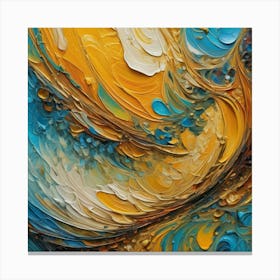 Abstract Painting 77 Canvas Print