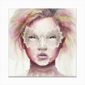 Girl With Dreadlocks Canvas Print