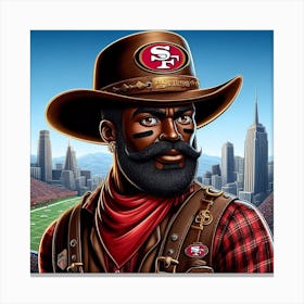 San Francisco 49ers 12 Canvas Print