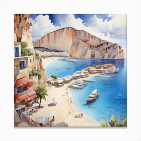 Sardinia Canvas Print