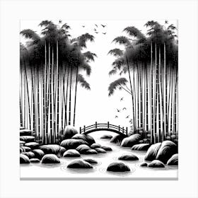 Asian Landscape Painting 2 Canvas Print