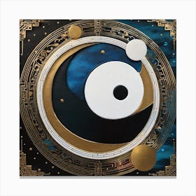 Yin Yang 8 Canvas Print