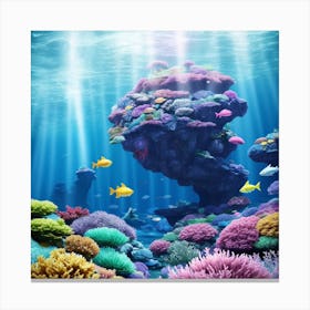 Coral Reef 1 Canvas Print