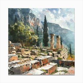 Delphi, Greece 1 Canvas Print