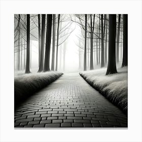 Walk In The Woods Canvas Print