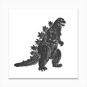 Godzilla Canvas Print
