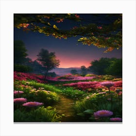 Fairy Garden Canvas Print