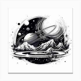 Saturn Canvas Print