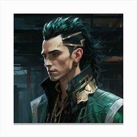 Myeera Loki That Has Short Hair Flat Top Hair Style Earrings 80 E768600f 7237 498a A420 C4846bfcb39e Canvas Print