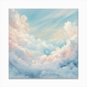 Sky With Clouds 3 Canvas Print