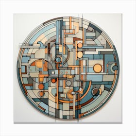 'Circle' 1 Canvas Print