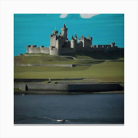 Castle Stock Videos & Royalty-Free Footage Canvas Print