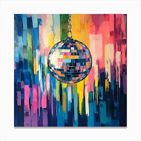 Disco Ball Art Art Canvas Print