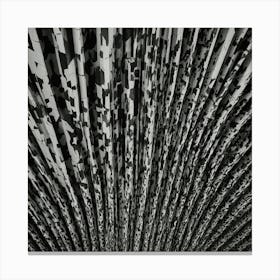 Black And White Pattern Canvas Print