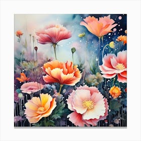 Poppies Canvas Print