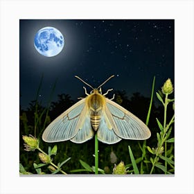 Moths Insect Lepidoptera Wings Antenna Nocturnal Flutter Attraction Lamp Camouflage Dusty (18) 1 Canvas Print