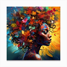 Afrofuturism 133 Canvas Print