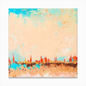 Abstract Cityscape 4 Canvas Print