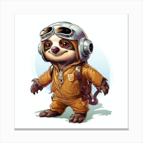 Sloth Canvas Print